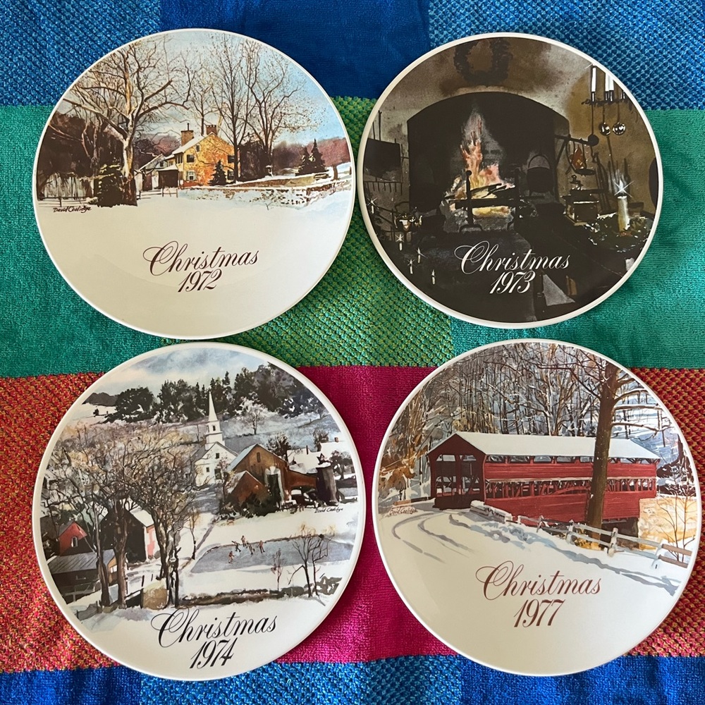 Smucker’s Christmas Collector Series Plates $6 each! 26 Available!